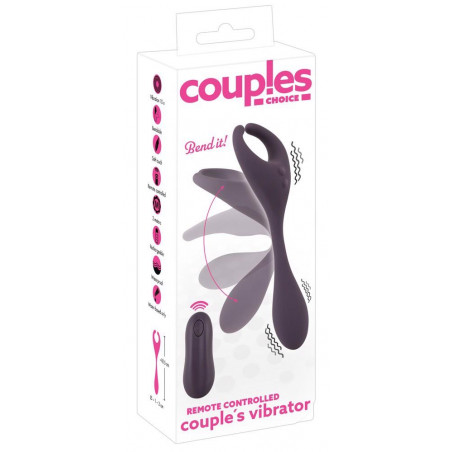 Wibrator stymulator dla par analny waginalny 18cm